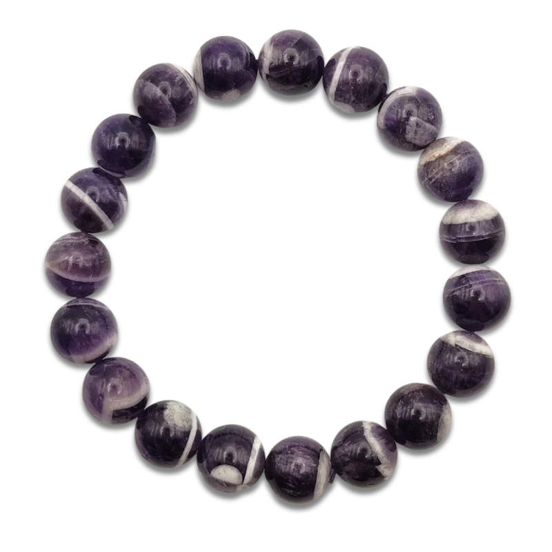 Amethyst Buddha Tooth Bracelet